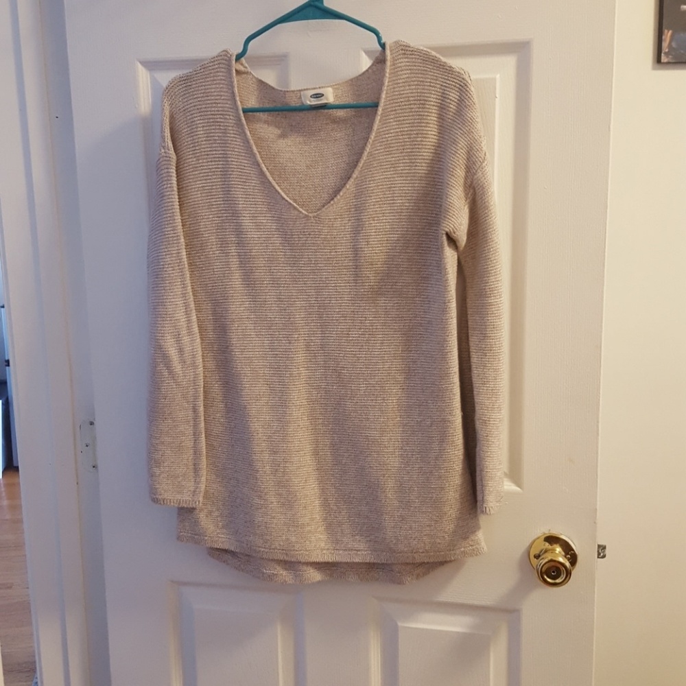 Cream sweater